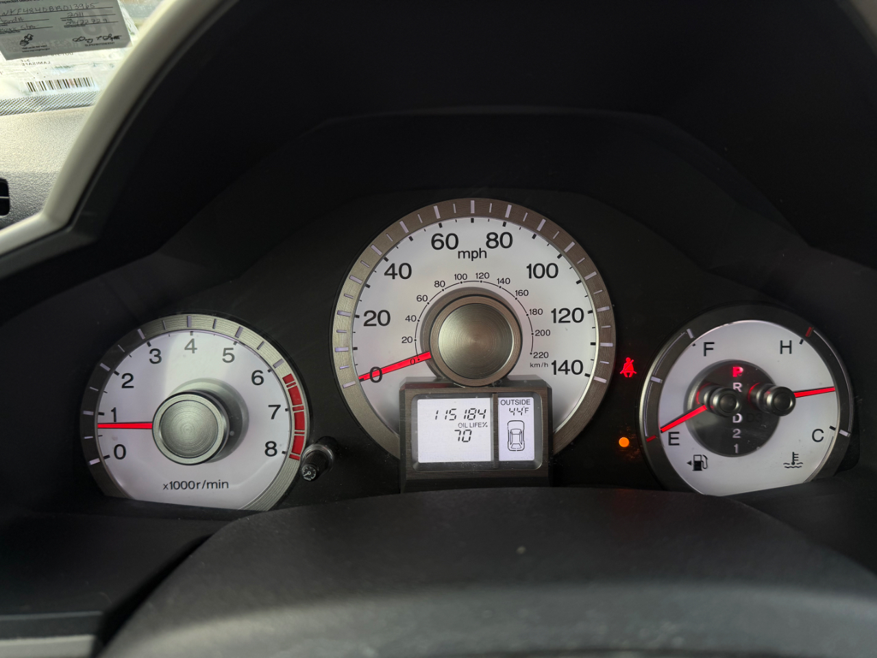 Honda Pilot 4WD 4dr EX 2011