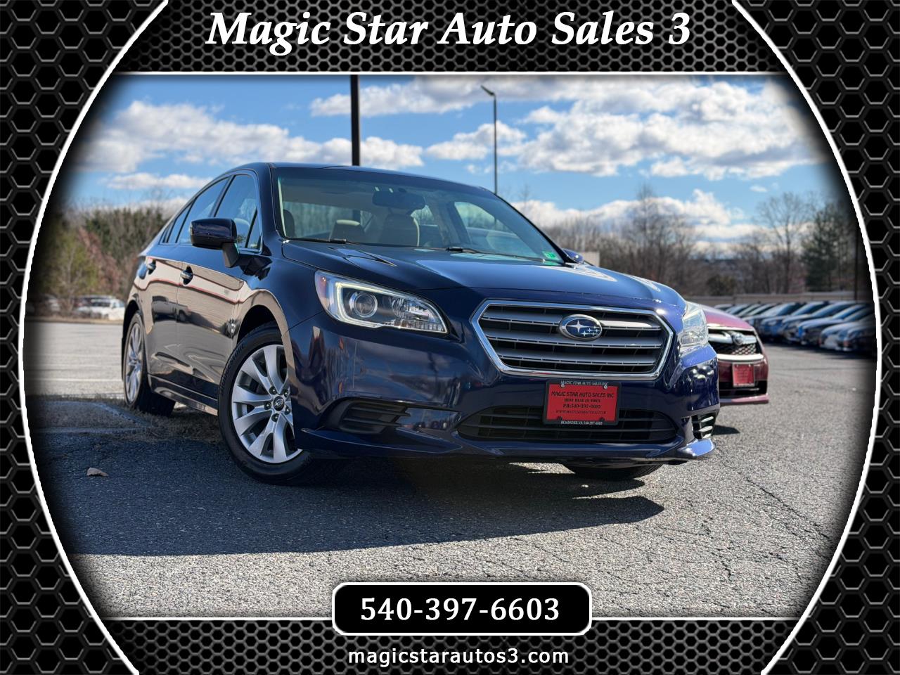 Subaru Legacy 4dr Sdn 2.5i Premium 2015