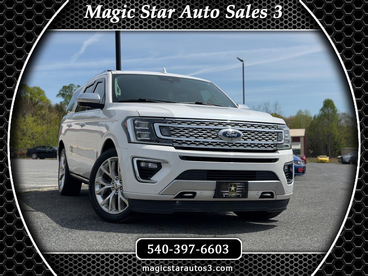 Ford Expedition Max Platinum 4x4 2018