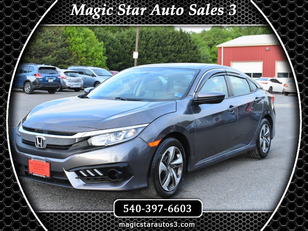 Honda Civic Sedan 4dr CVT LX 2016
