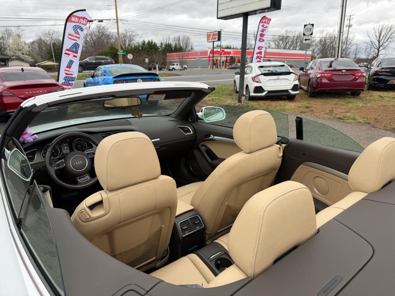 Audi A5 2dr Cabriolet Auto quattro 2.0T Premium Plus 2015