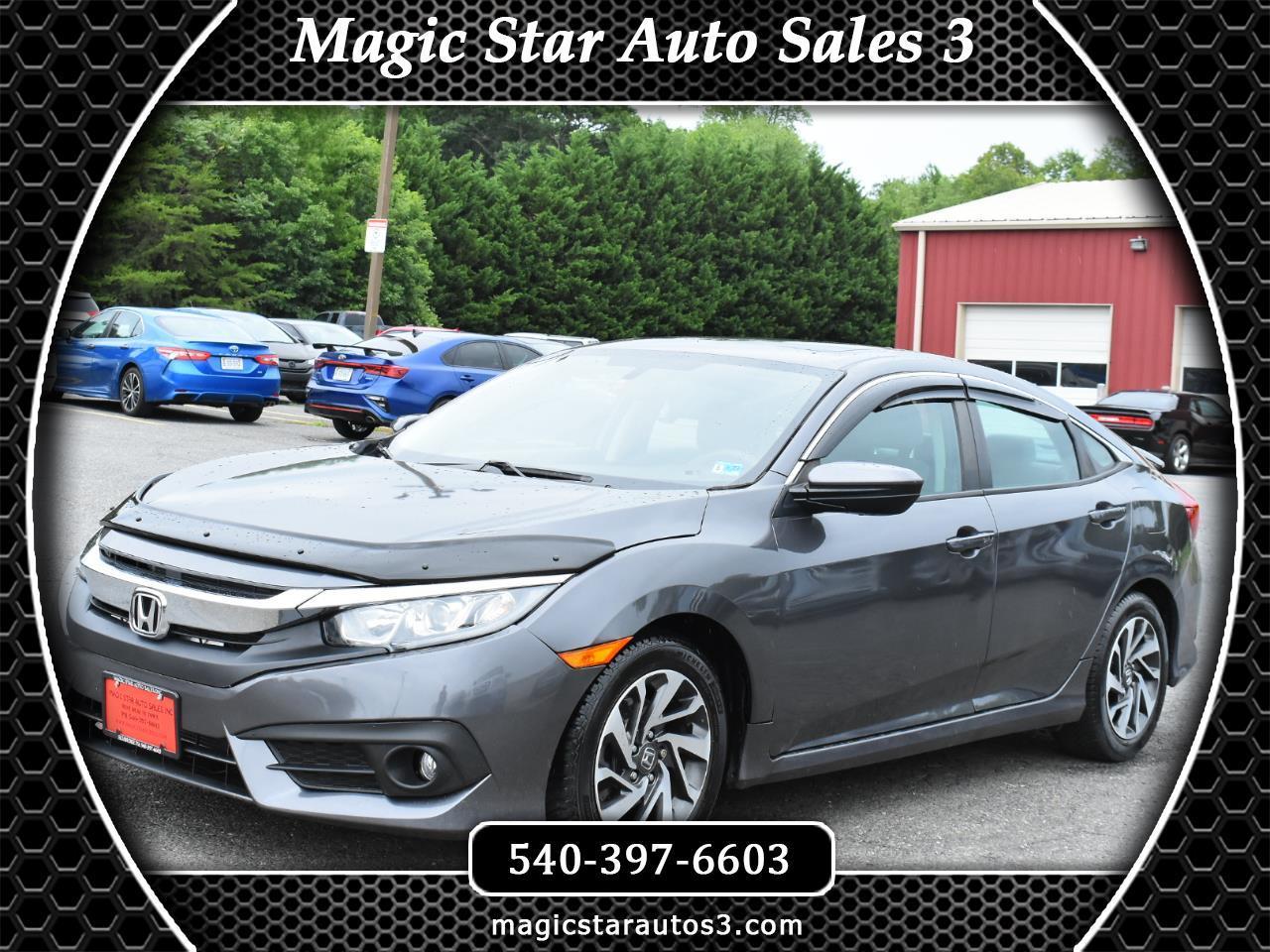 Honda Civic Sedan 4dr CVT EX 2016