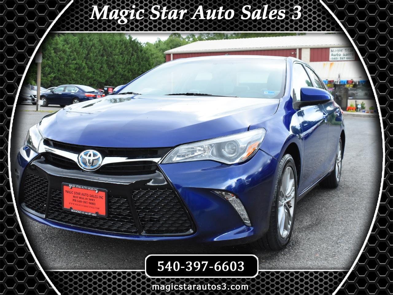 Toyota Camry 4dr Sdn I4 Auto SE w/Special Edition Pkg (Natl) 2016