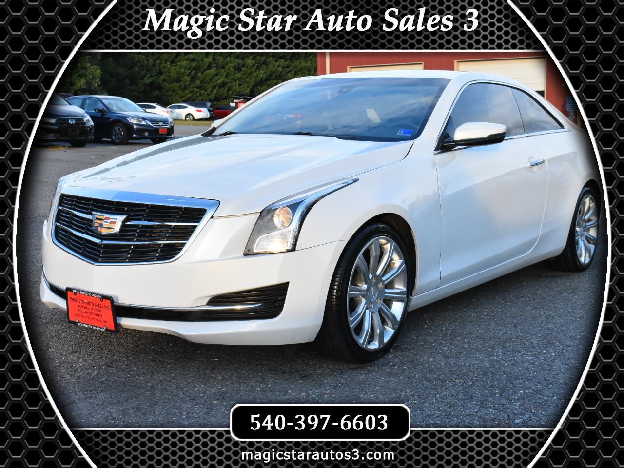 Cadillac ATS Coupe 2dr Cpe 2.0L Standard RWD 2016