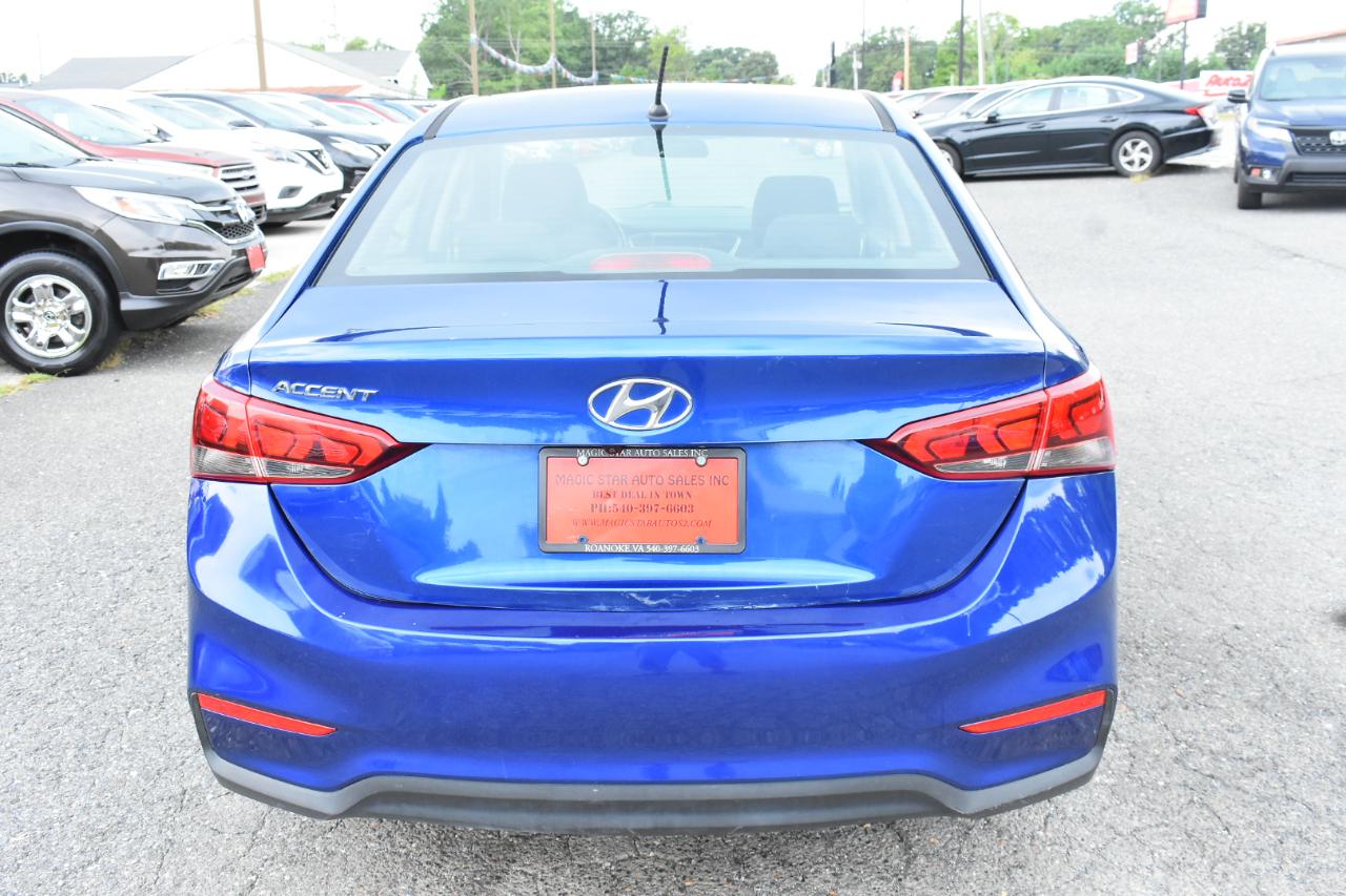 Hyundai Accent SE Sedan Auto 2019