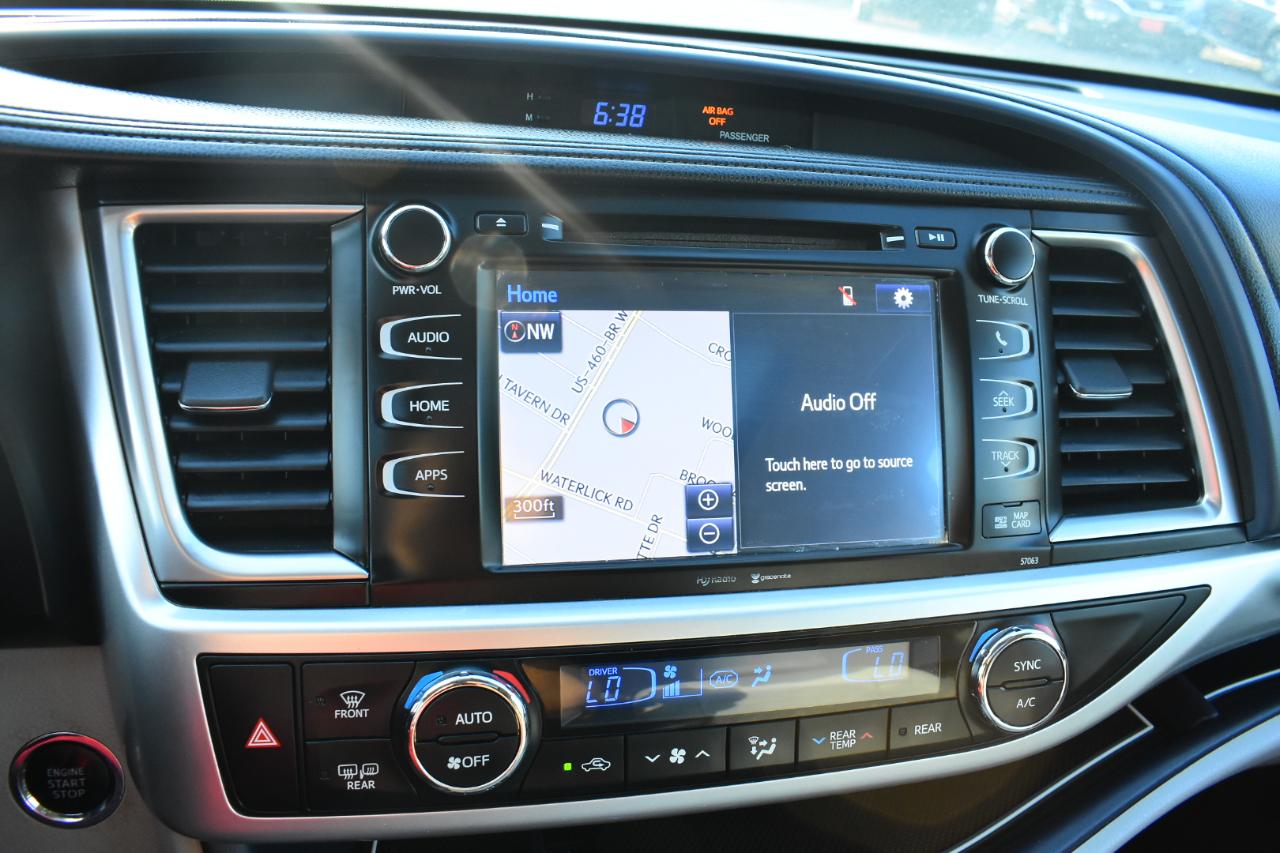 Toyota Highlander FWD 4dr V6 XLE (Natl) 2015