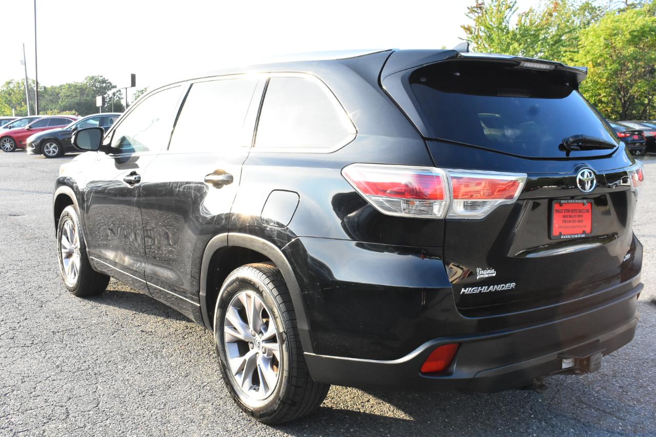Toyota Highlander FWD 4dr V6 XLE (Natl) 2015