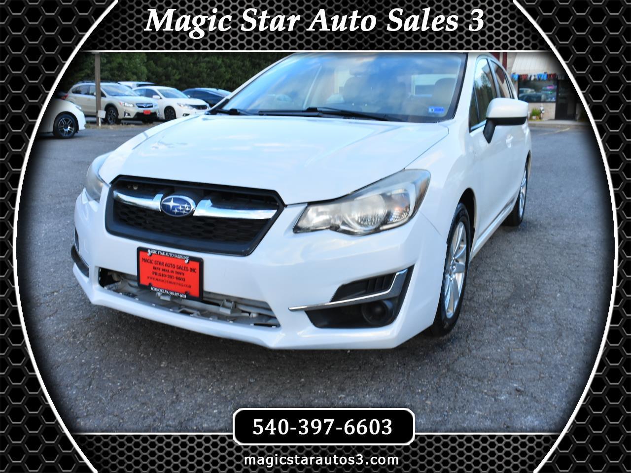 Subaru Impreza Wagon 5dr CVT 2.0i Premium 2015
