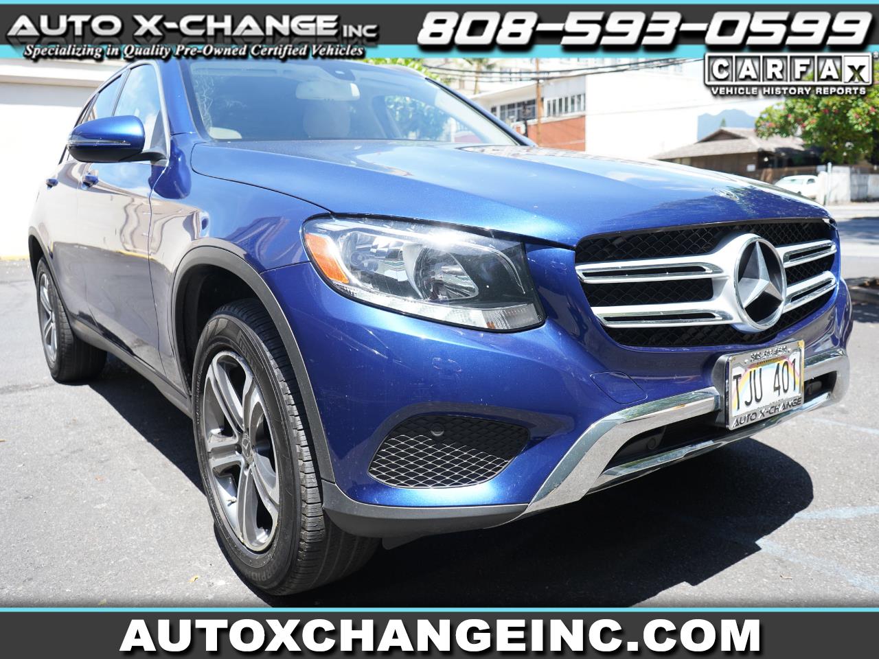 Used 2018 Mercedes Benz Glc Glc 300 Suv For Sale In Honolulu