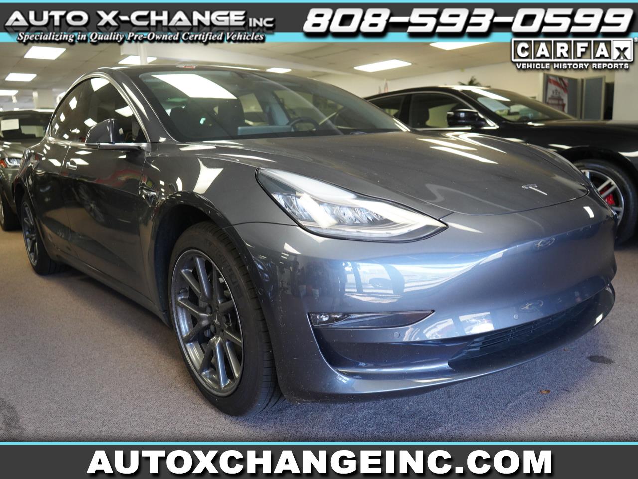 Used 2018 Tesla Model 3 Mid Range Battery Rwd For Sale In
