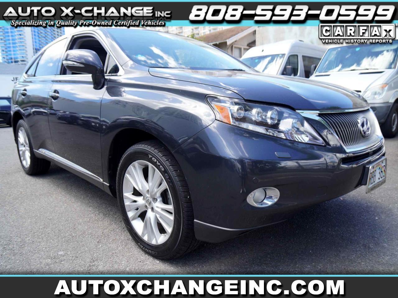 Used 2010 Lexus RX 450h FWD 4dr Hybrid for Sale in Honolulu HI 96826 Auto XChange