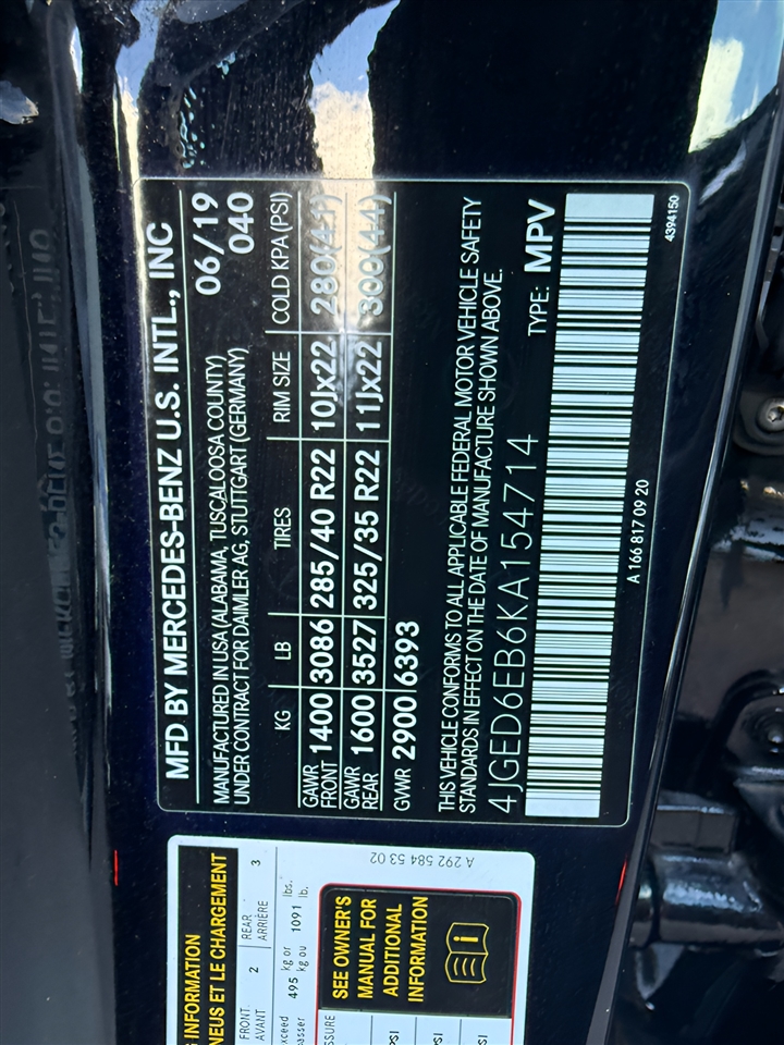 Mercedes-Benz GLE AMG GLE 43 4MATIC Coupe 2019