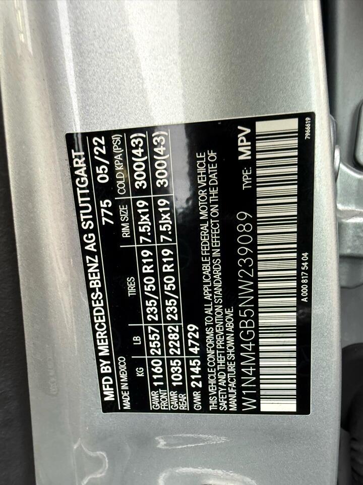 Mercedes-Benz GLB GLB 250 SUV 2022