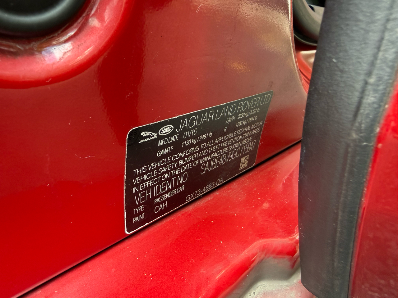 Jaguar XF 4dr Sdn 35t Prestige RWD 2016