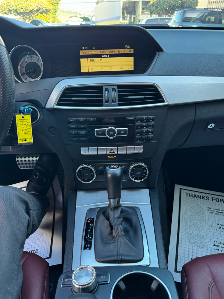 Mercedes-Benz C-Class 2dr Cpe C 250 RWD 2012