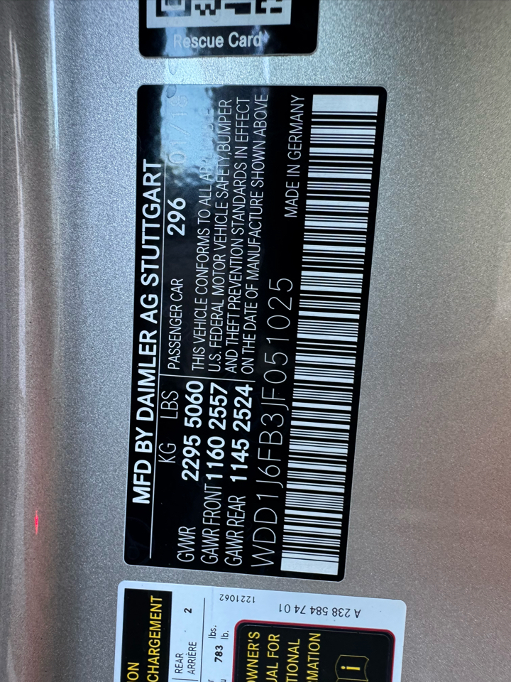 Mercedes-Benz E-Class E 400 RWD Coupe 2018