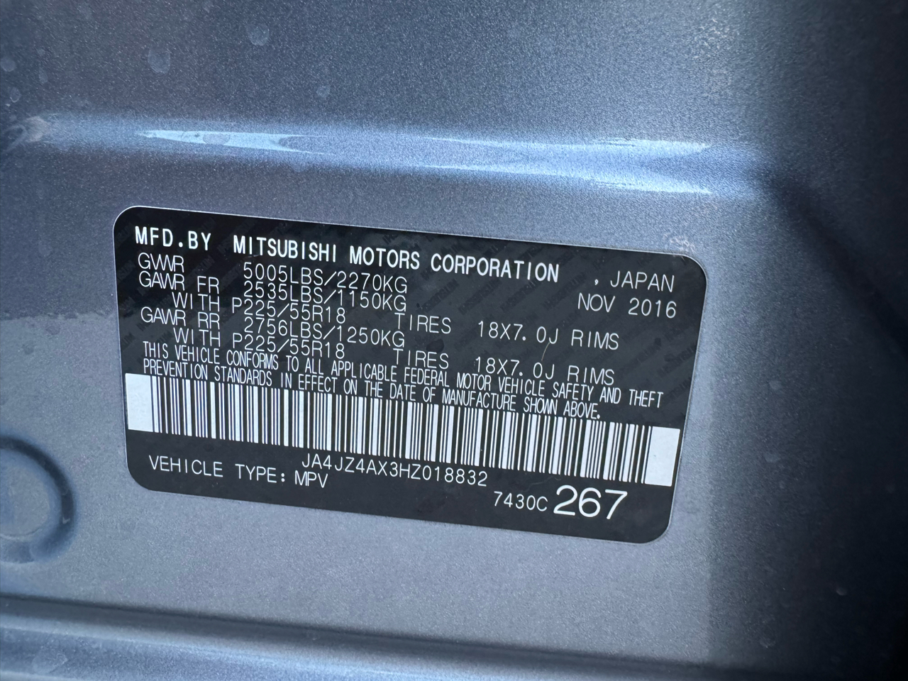 Mitsubishi Outlander GT S-AWC 2017