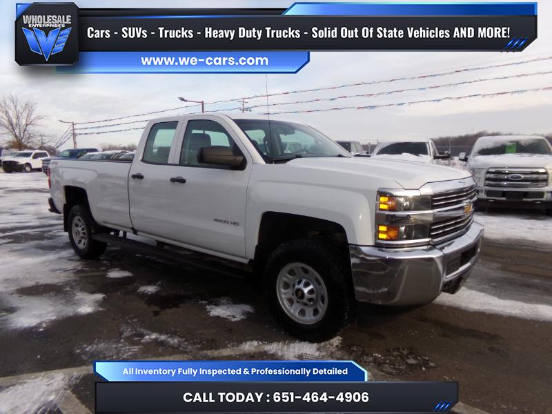 2018 Chevrolet Silverado 2500HD Work Truck Double Cab Long Box 4WD