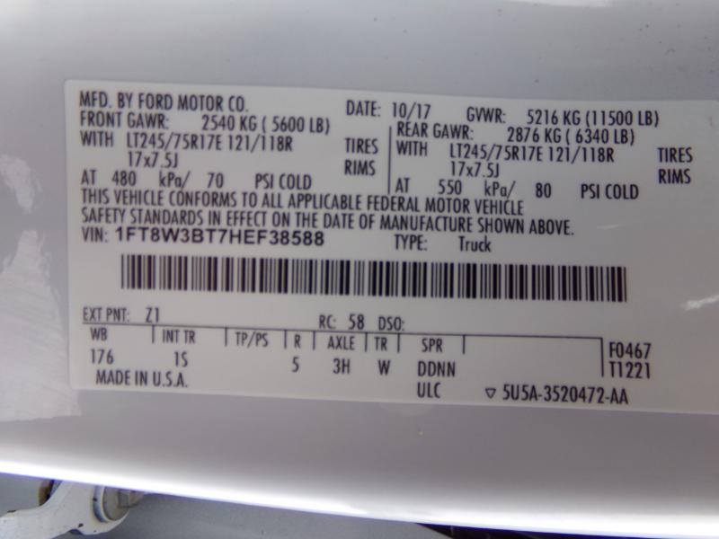 Ford F-350 SD XL Crew Cab Long Bed 4WD 2017