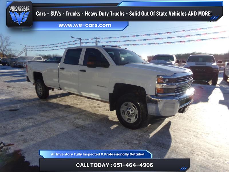 2018 Chevrolet Silverado 3500HD Work Truck Crew Cab Long Box 4WD