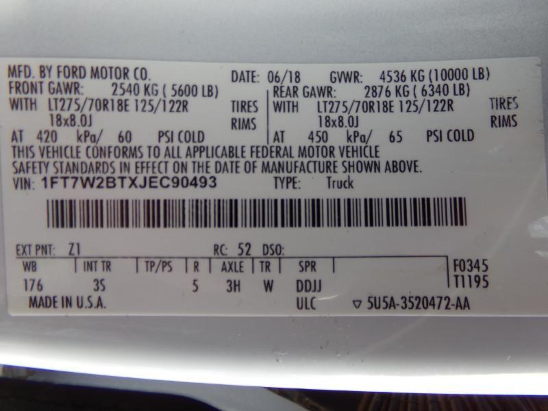 Ford F-250 SD XLT Crew Cab Long Bed 4WD 2018