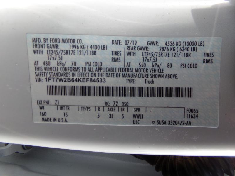 Ford F-250 SD XL Crew Cab 4WD 2019