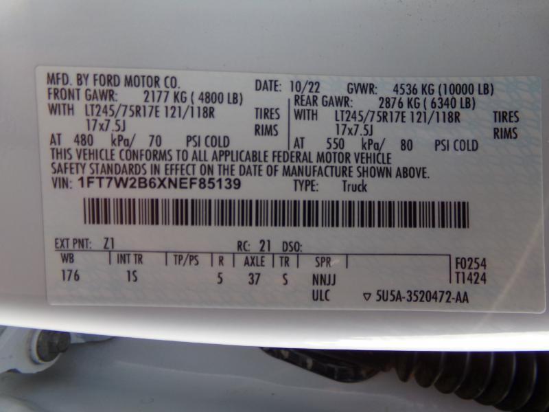 Ford F-250 SD XL Crew Cab Long Bed 4WD 2022