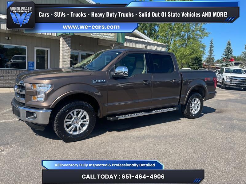 2015 Ford F-150 4WD SuperCrew 145" Lariat