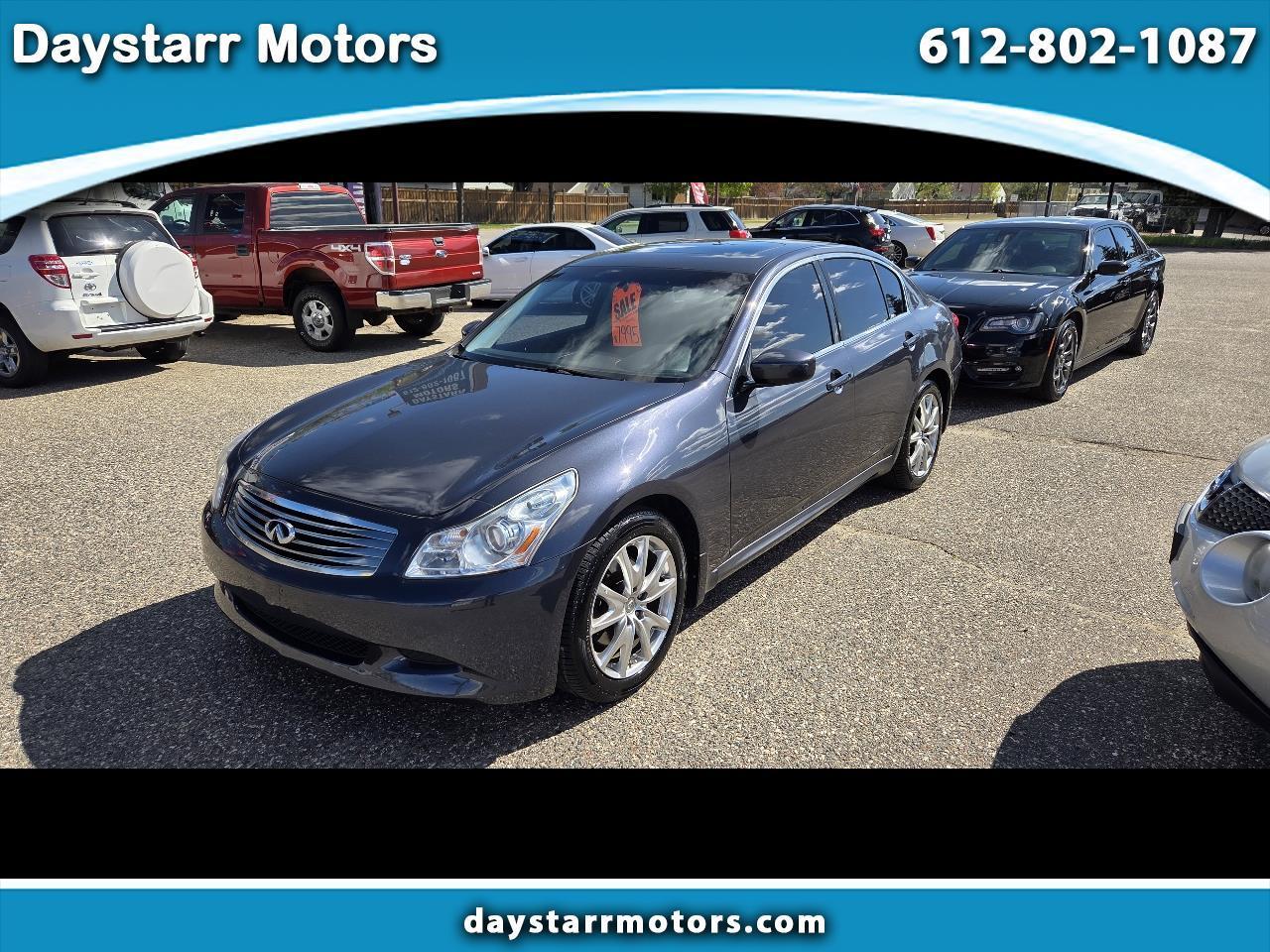 2009 Infiniti G Sedan G37x AWD