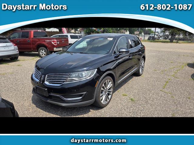 Black 2016 Lincoln MKX SUV / Crossover All-Wheel Drive Automatic