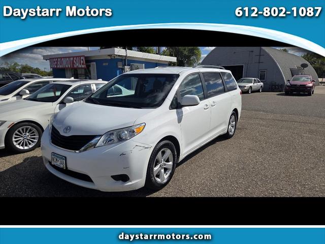 2014 Toyota Sienna Blanco Minivan Tracción delantera Automática