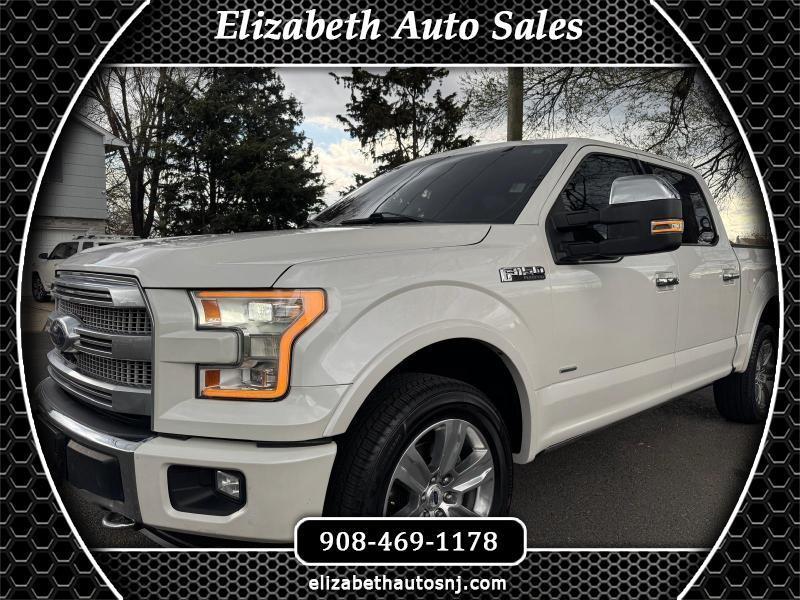 2015 Ford F-150 4WD SuperCrew 145" Platinum