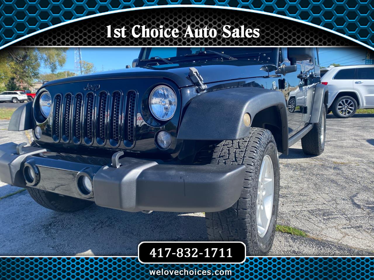 2016 Jeep Wrangler Unlimited Sport 4WD