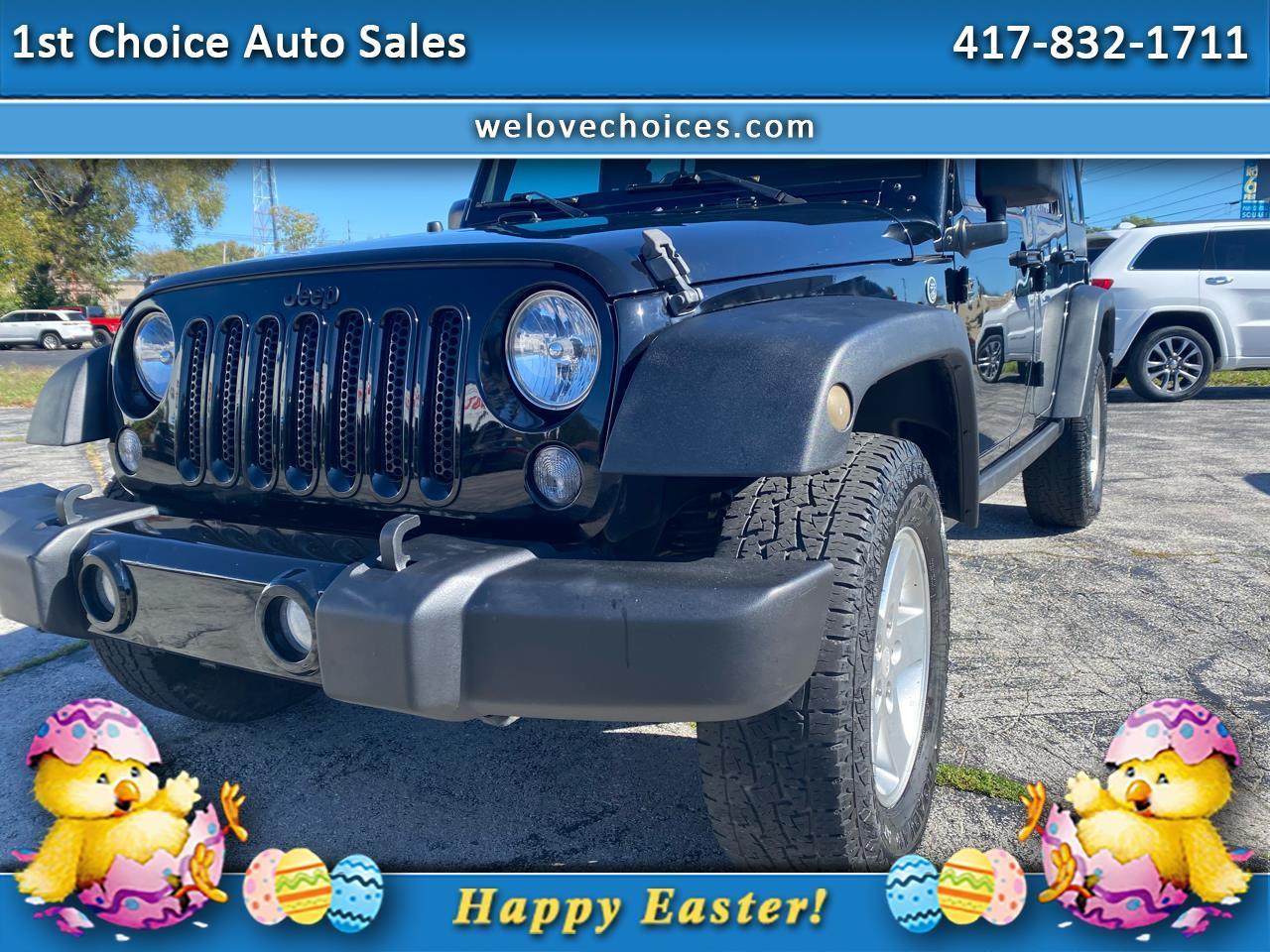 2016 Jeep Wrangler Unlimited Sport 4WD