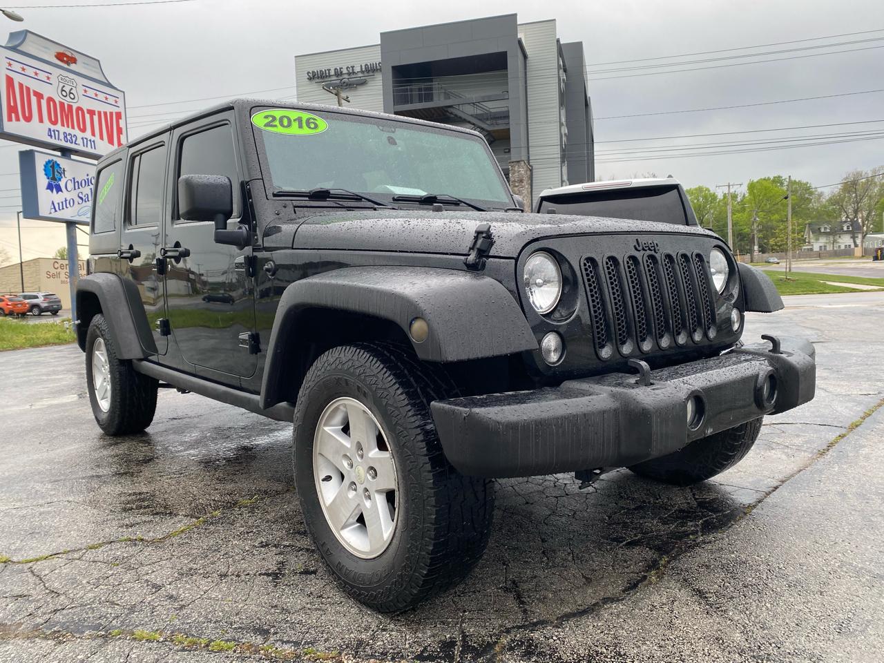 Jeep Wrangler Unlimited Sport 4WD 2016