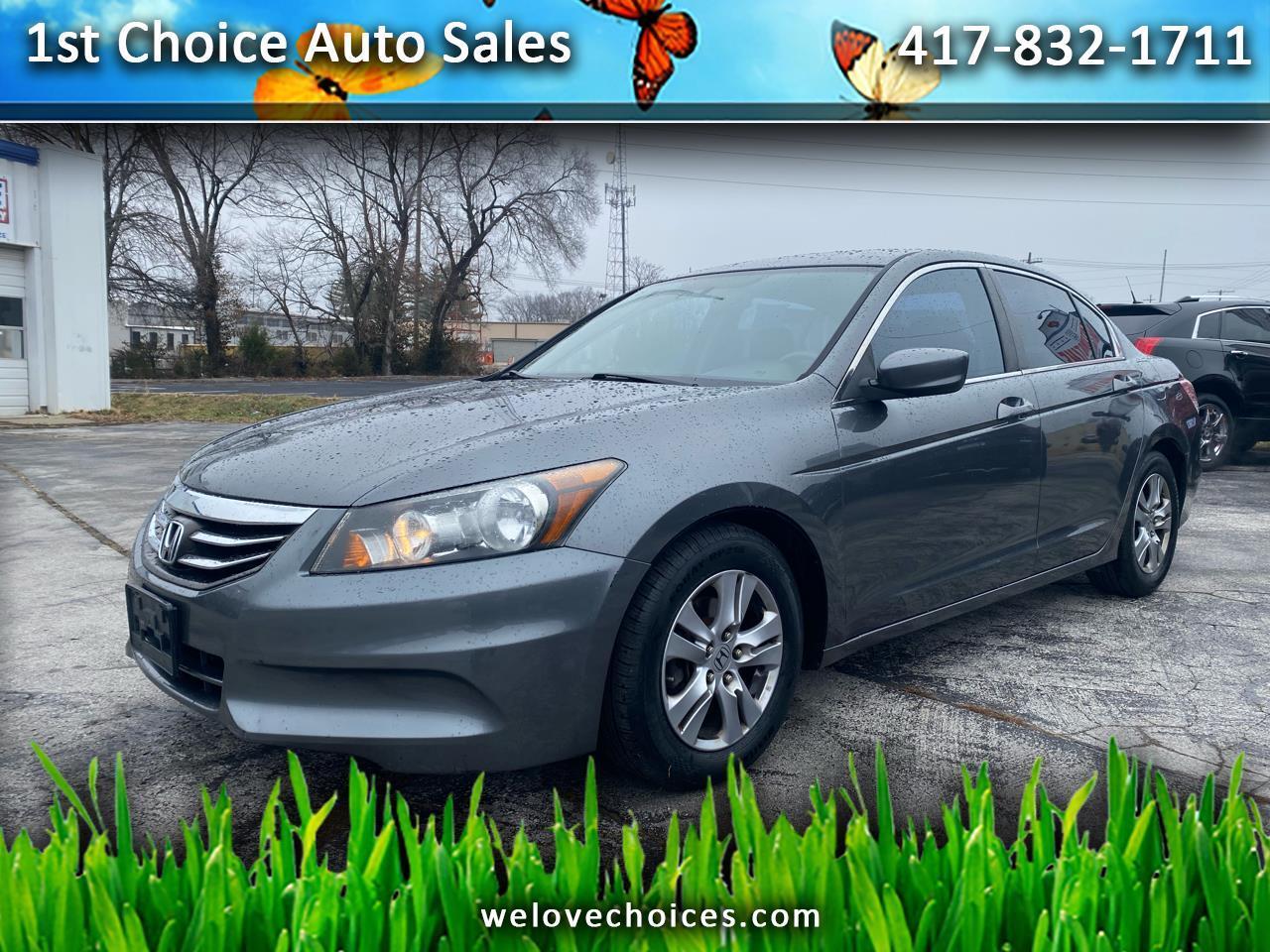 2012 Honda Accord SE Sedan AT