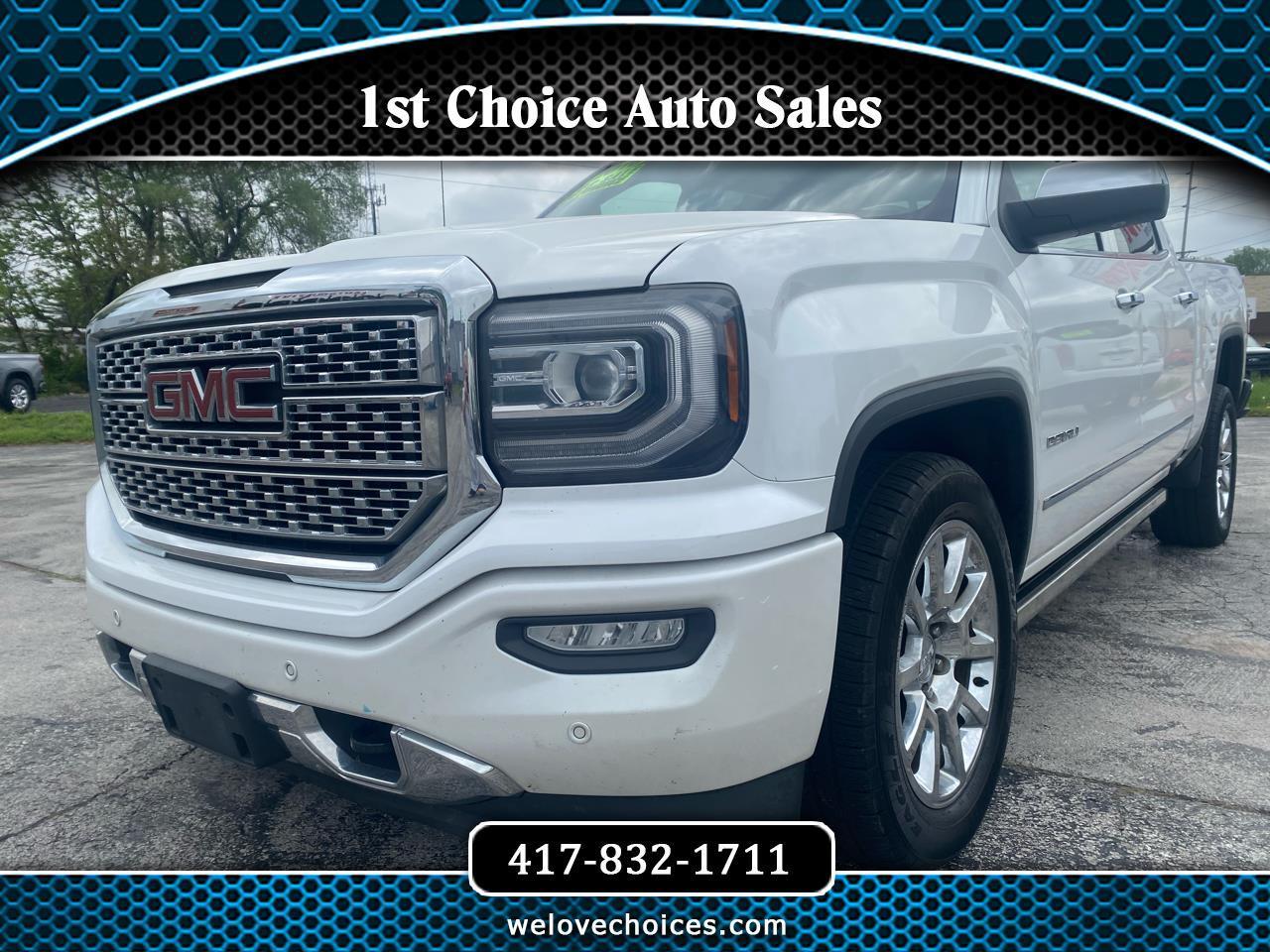 2016 GMC Sierra 1500 Denali Crew Cab Long Box 4WD