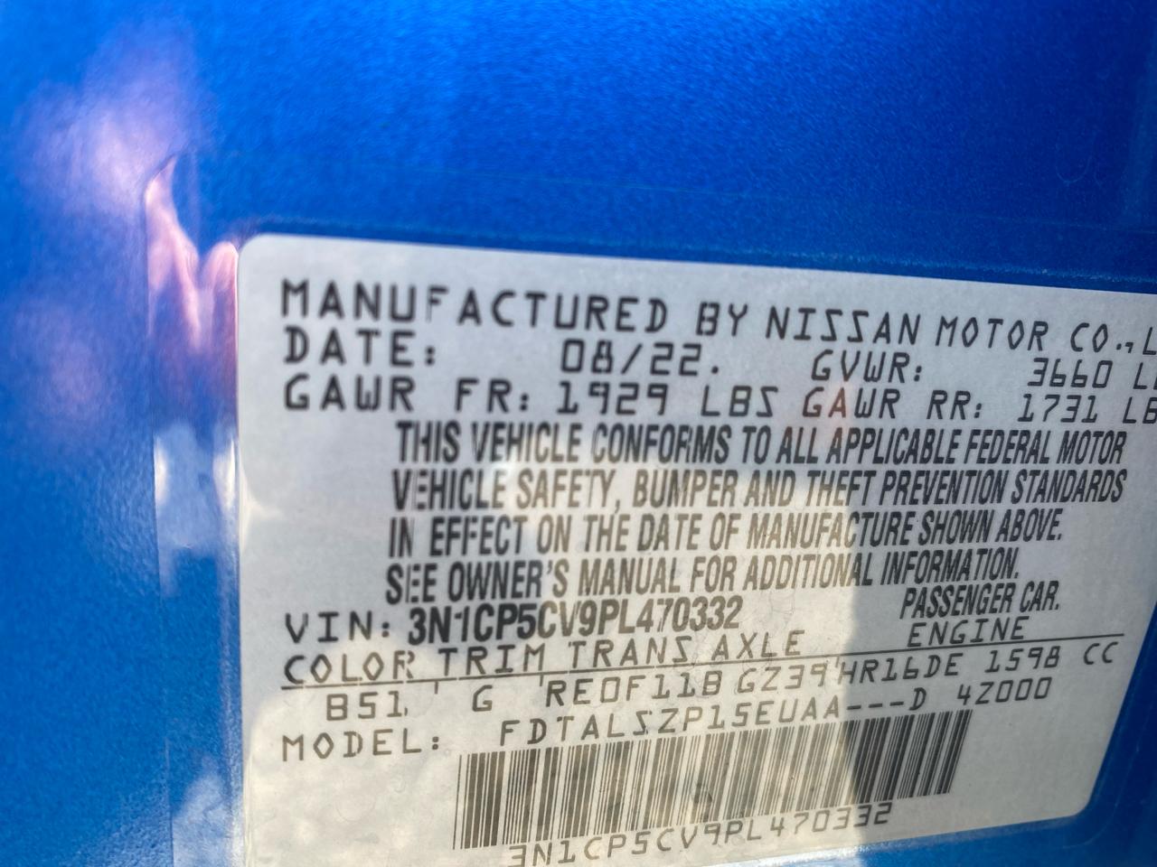 Nissan Kicks SV 2023