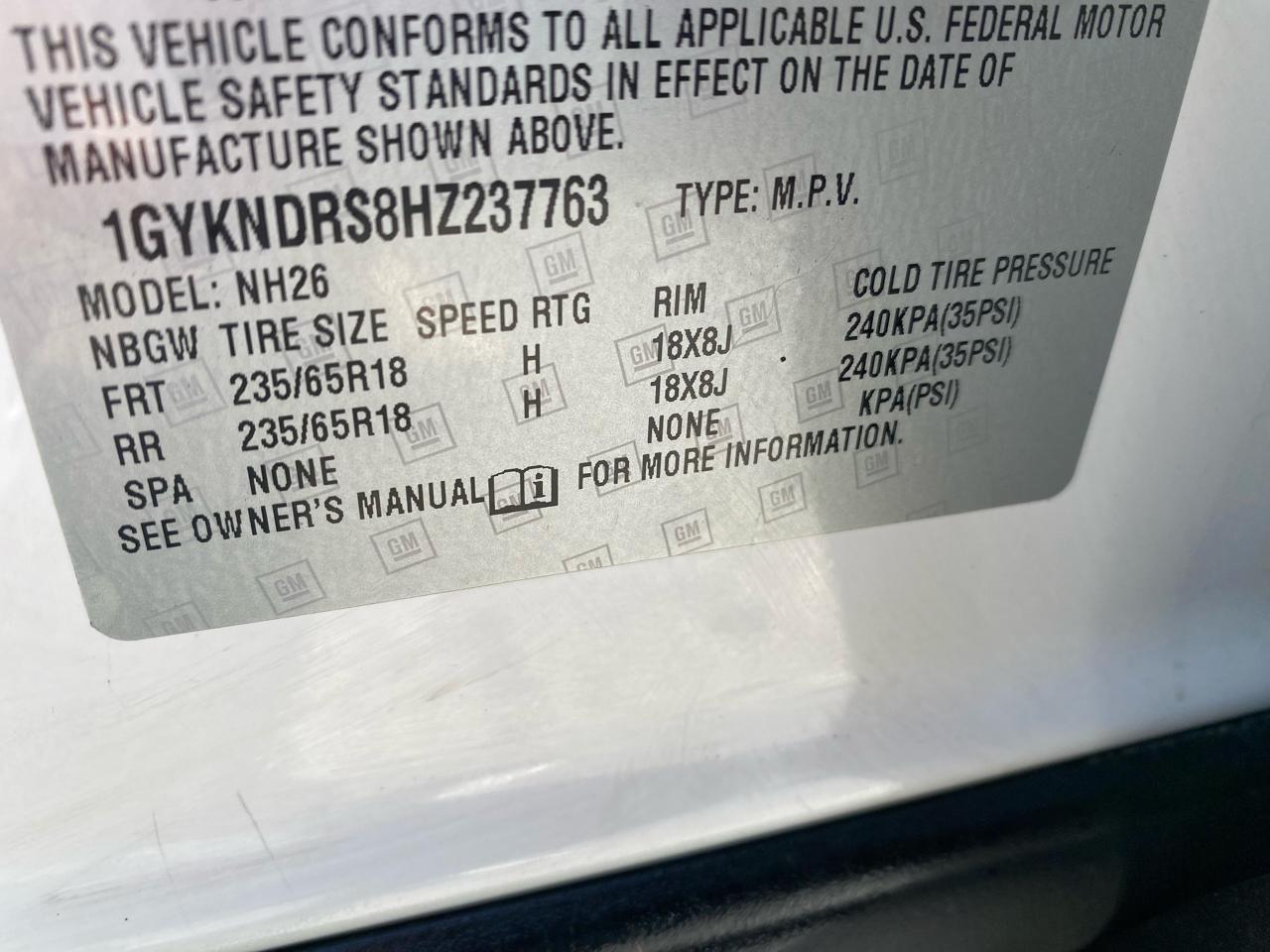 Cadillac XT5 Luxury AWD 2017