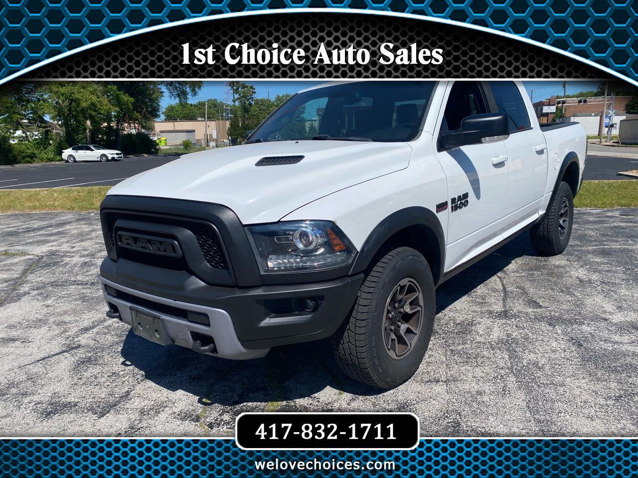 2016 RAM 1500 Rebel Crew Cab SWB 4WD