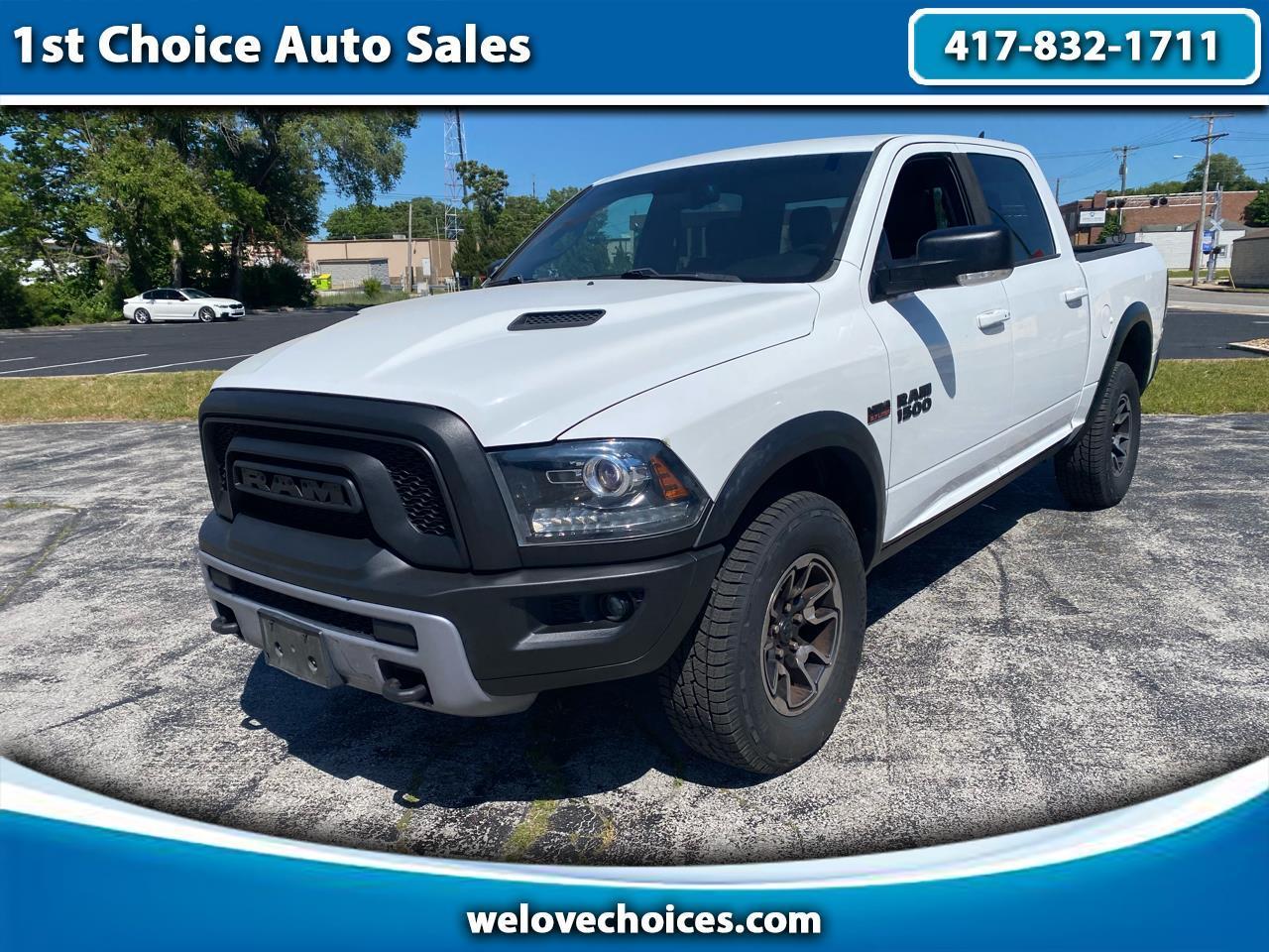 2016 RAM 1500 Rebel Crew Cab SWB 4WD