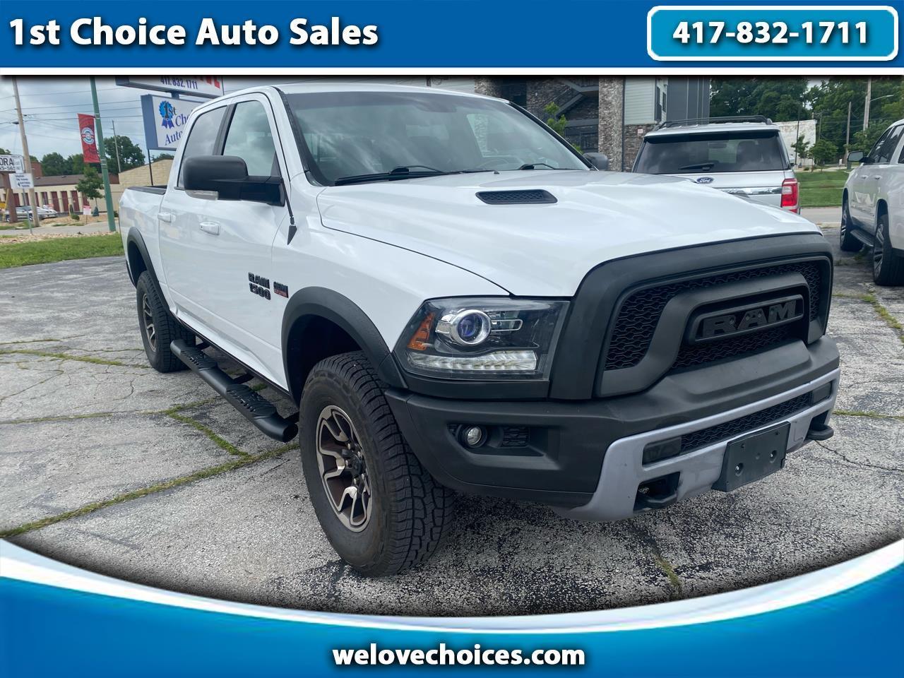2016 RAM 1500 Rebel Crew Cab SWB 4WD