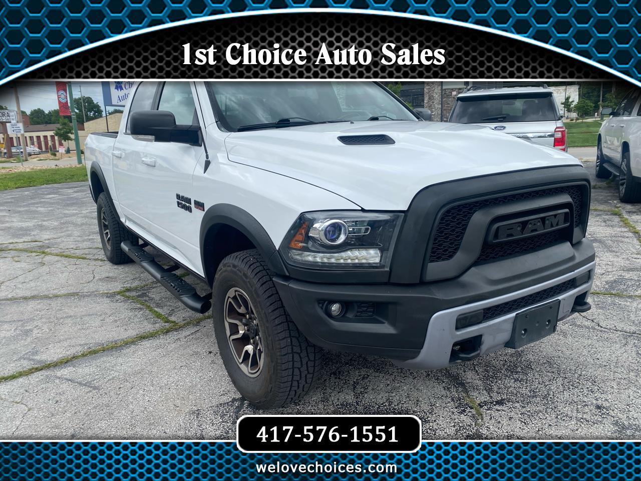 2016 RAM 1500 Rebel Crew Cab SWB 4WD