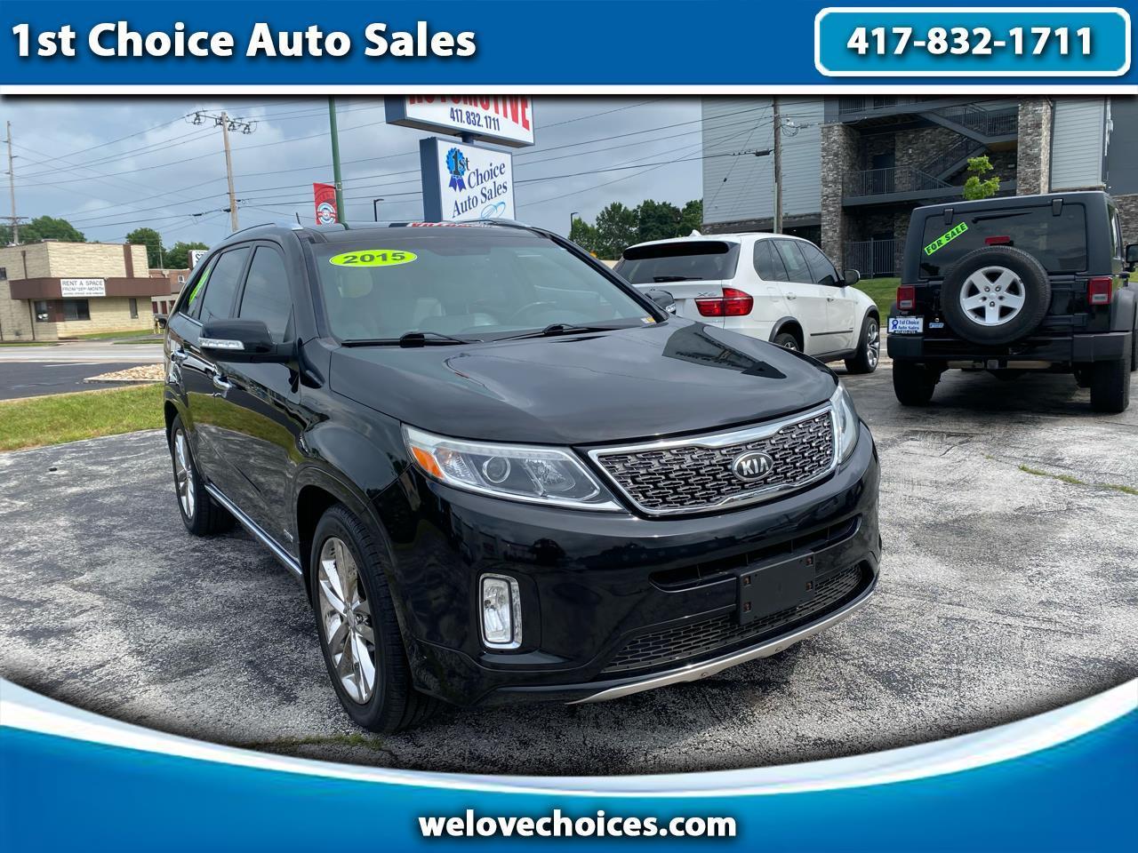 2015 Kia Sorento SX V6 AWD