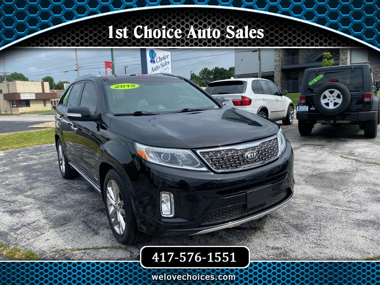 2015 Kia Sorento SX V6 AWD
