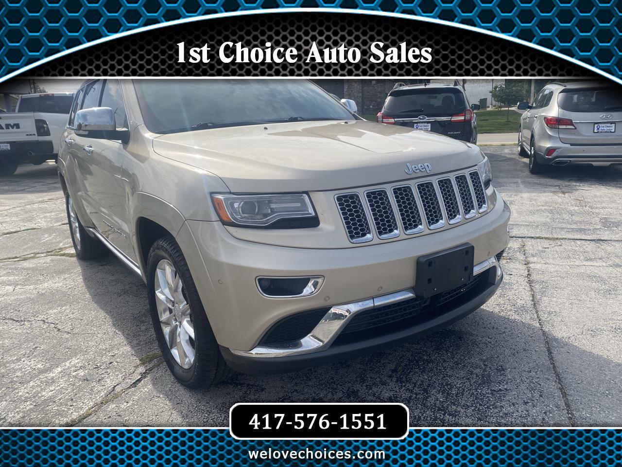 2014 Jeep Grand Cherokee Summit 4WD