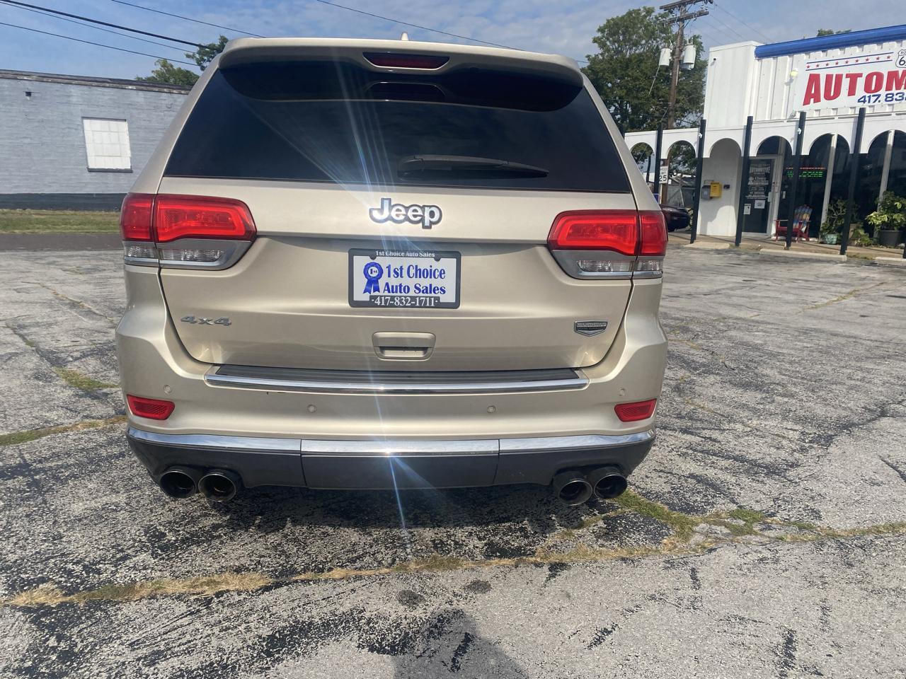 Jeep Grand Cherokee Summit 4WD 2014