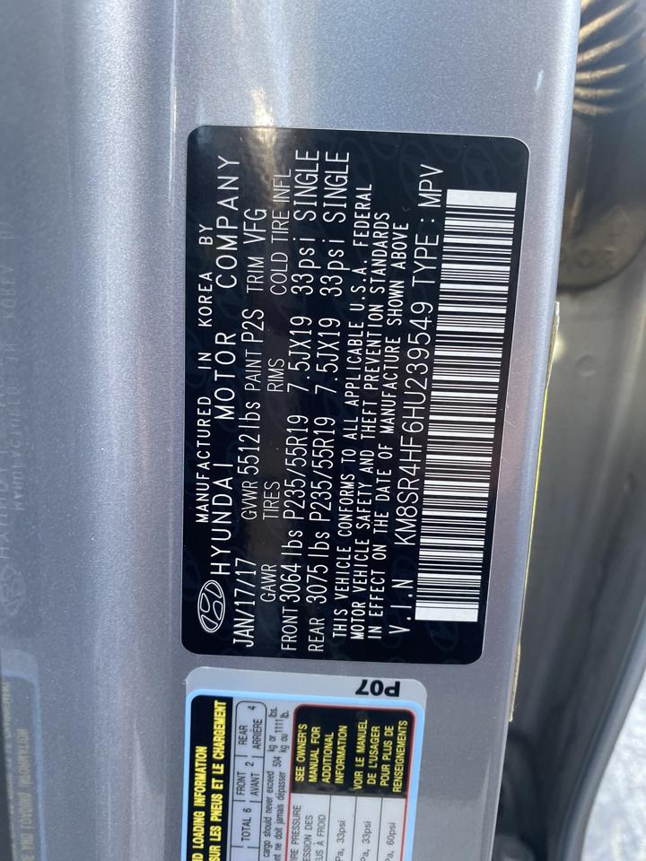 Hyundai Santa Fe Ultimate 2017