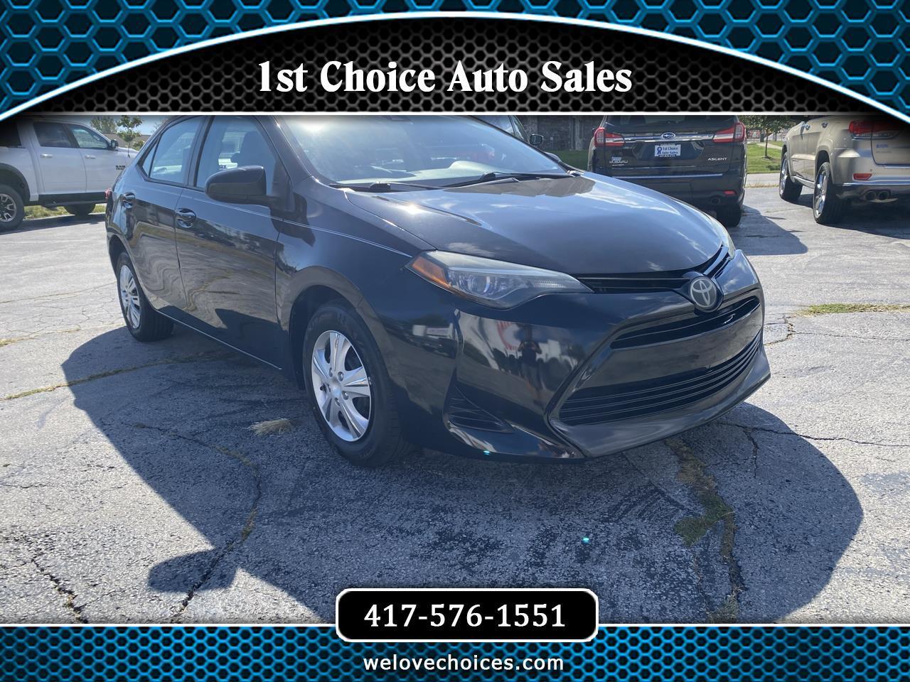Toyota Corolla L CVT 2018