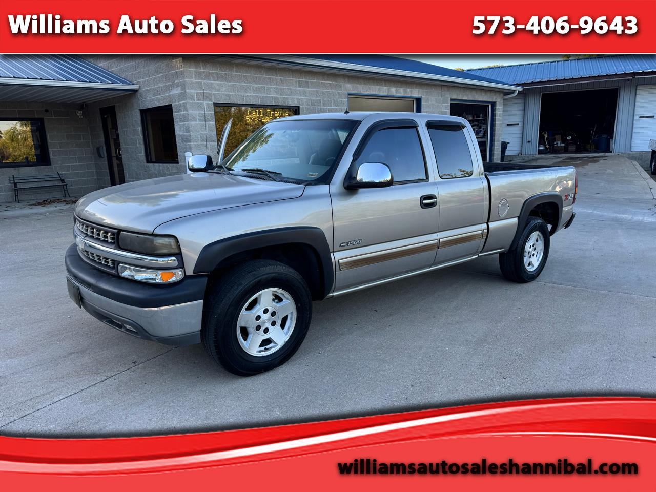 2002 Chevrolet Silverado 1500 4WD Ext Cab 143.5" LT w/2LT
